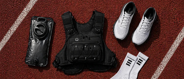 Vuslen vest product flat lay